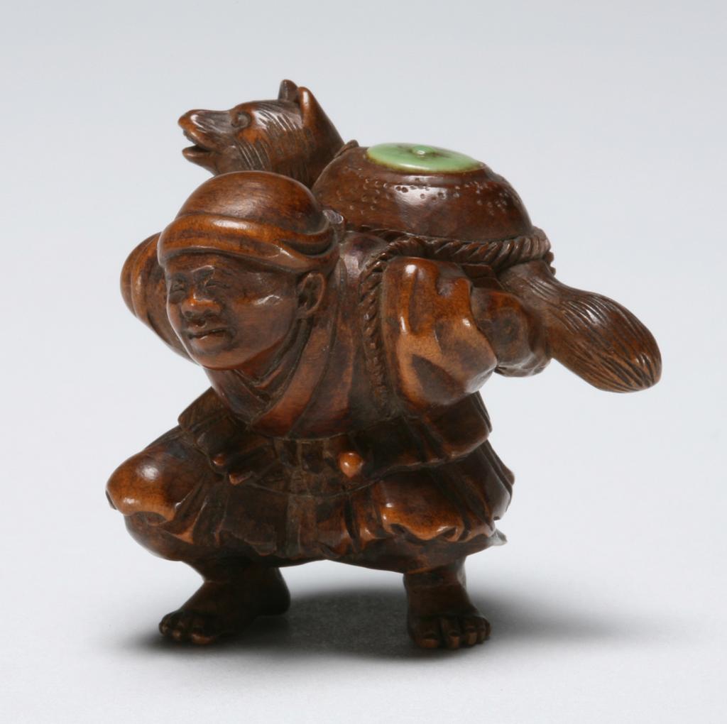 Featured image for the project: Man carrying a Ptanuki